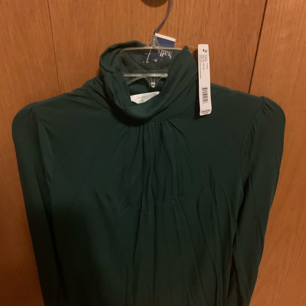 Turtleneck Green 95 Rayon 5 Spandex Brand New With Tags Turtleneck Green 95 Rayon 5 Spandex Brand New With Tags